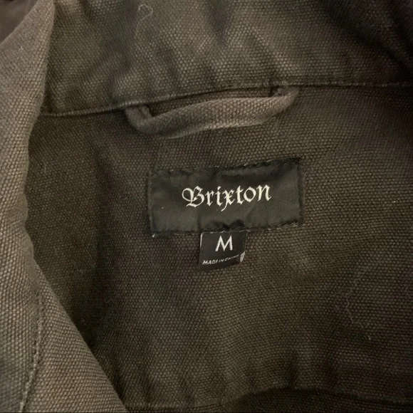 Brixton Jean Jacket Black Denim - Picture 8 of 8